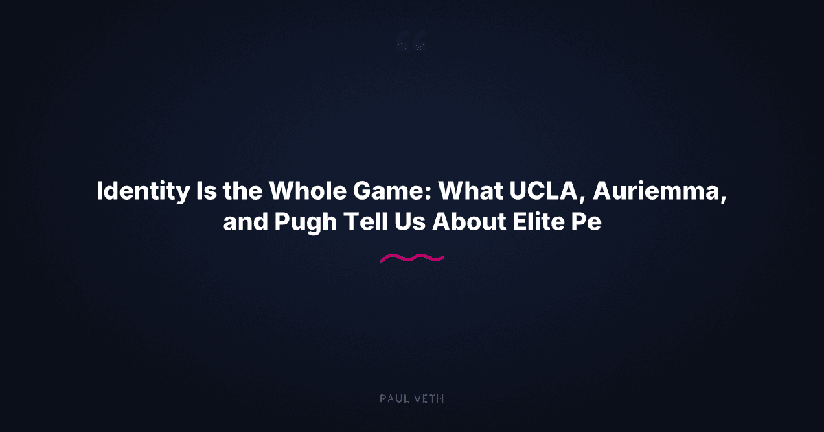 How Elite Athlete Identity Shapes Performance Under Pressure