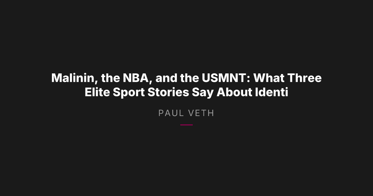 How Elite Athletes Bounce Back: The Identity Behind the Comeback