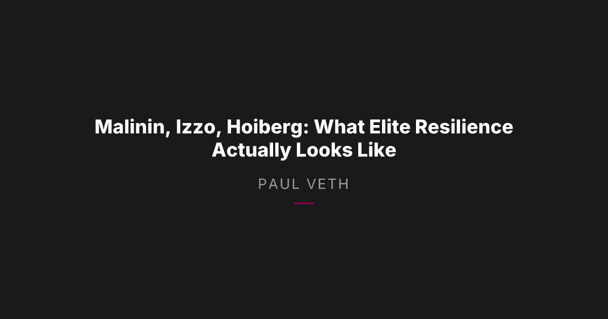 How Elite Performers Respond to Public Failure
